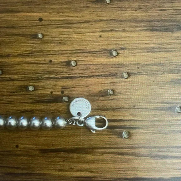 Tiffany & Co. Silver Heart Charm Bracelet - Picture 7 of 8